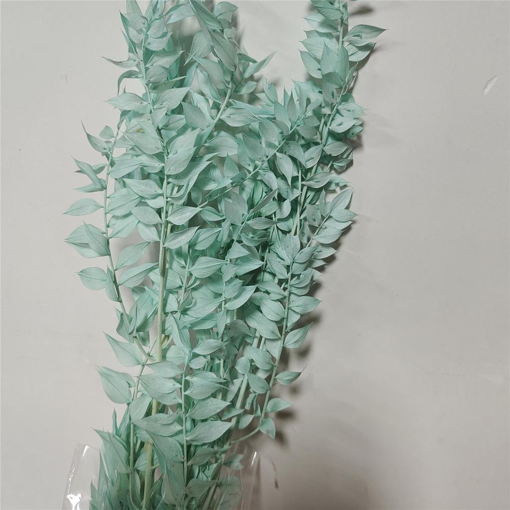 Rich Noble Leaf Dried Panda Bamboo Flowers - Photography Props for Weddings, Living Room, or Hotel Decorations