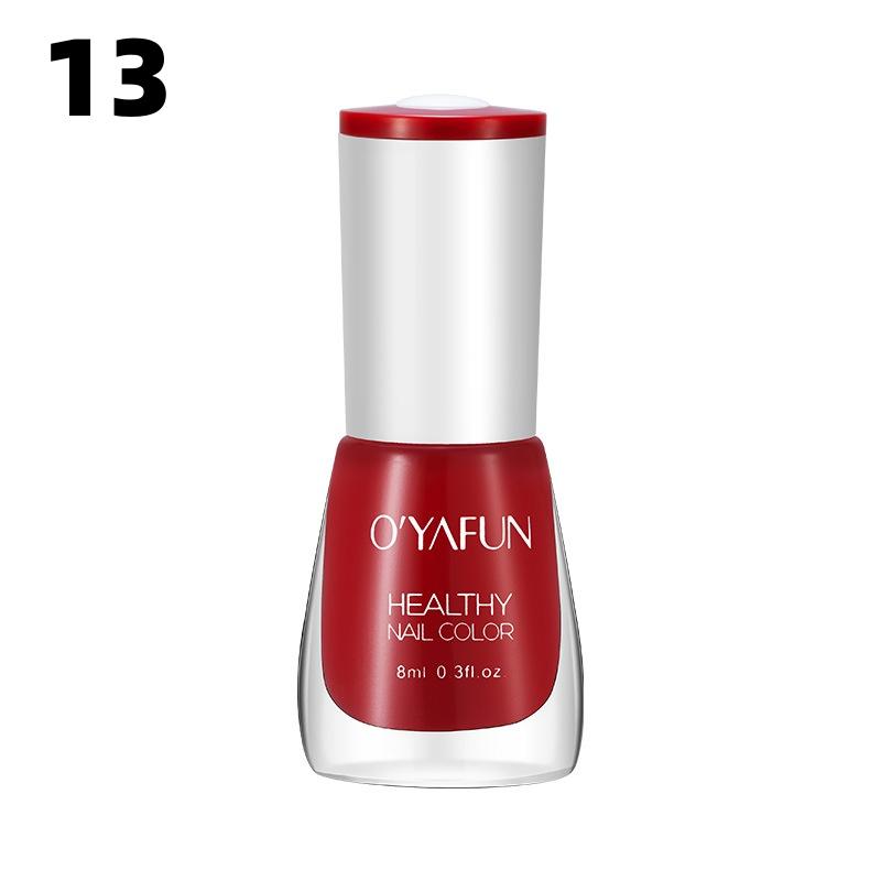 Nail Polish Can Be Peeled Off Without Baking, Quick Drying, Healthy Nude Color Sequins Nail Art Set, Can Be Peeled Off and Protected Nail Polish