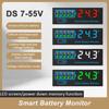 3S-14S DC7-55V Battery Level Indicator 12V 24V 36V 48V 18650 Lipo Lithium Battery Capacity Board Voltage Battery Charging Tester