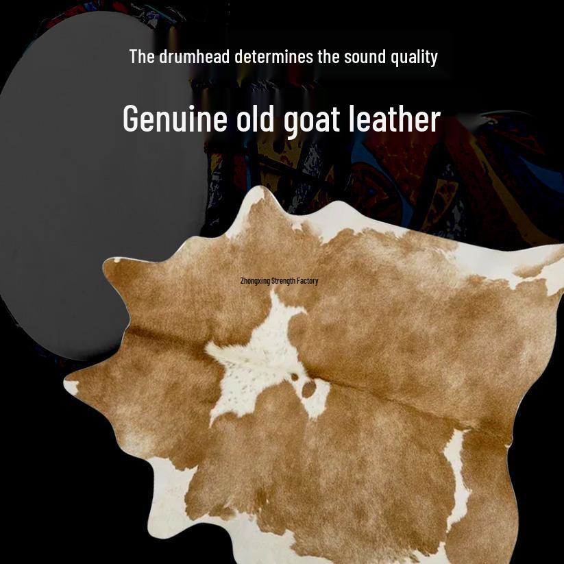 Sheepskin African Hand Drum for All Ages - Beginner To Professional