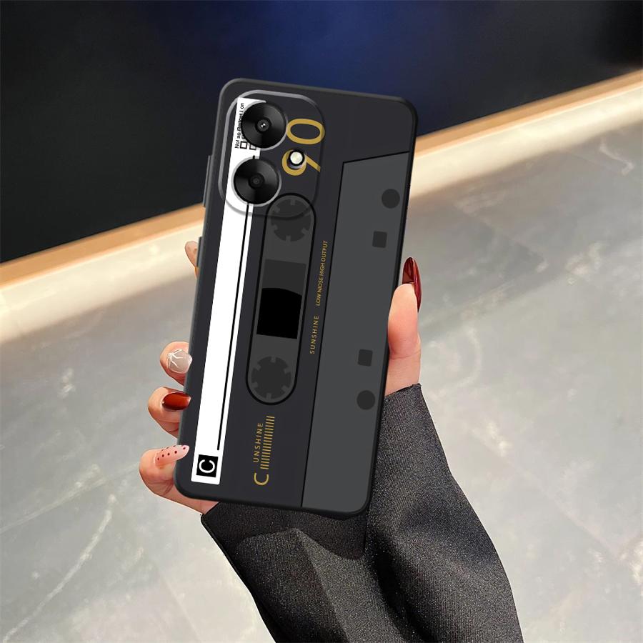 Case for Xiaomi Mi 12T Pro 10T 11 14 13 Lite 12X 11T 12 Funda Phone Cover Fashion Cassette Tape