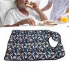 Adult Bib for Elderly Anti Dirty Breathable Soft Reusable Washable   Proof Eating Clothing Protector