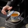 ZISIZ Ceramic Kung Fu Tea Set