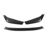 3PCS Front Bumper Lip For Lexus Is300 Is350 Is500 F-Sport 2021-2024 Spoiler Splitter Car Accessories Body Kit Glossy Black