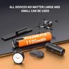PUJIMAX AAA Rechargeable Battery 1.5V 1100mWh Li-ion Type-C Charging 2Pcs