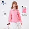 Girls' Academy Style Collared Sweatshirt