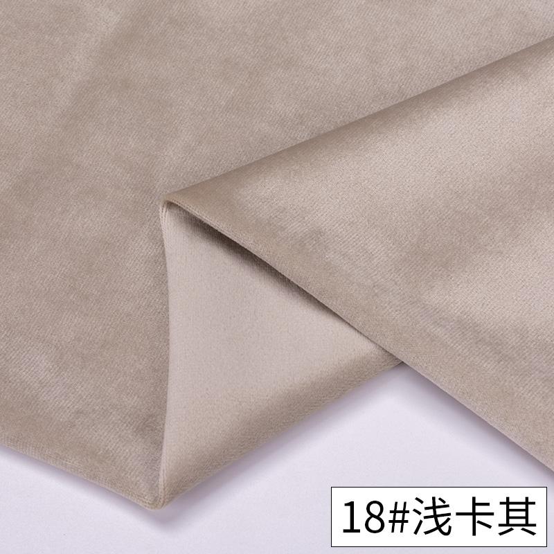 Thickened Velvet Fabrics By the Half Meter With Design Glitters Sofa Chair Cover Sewing Fabric Soft Dark Black Blue White Green