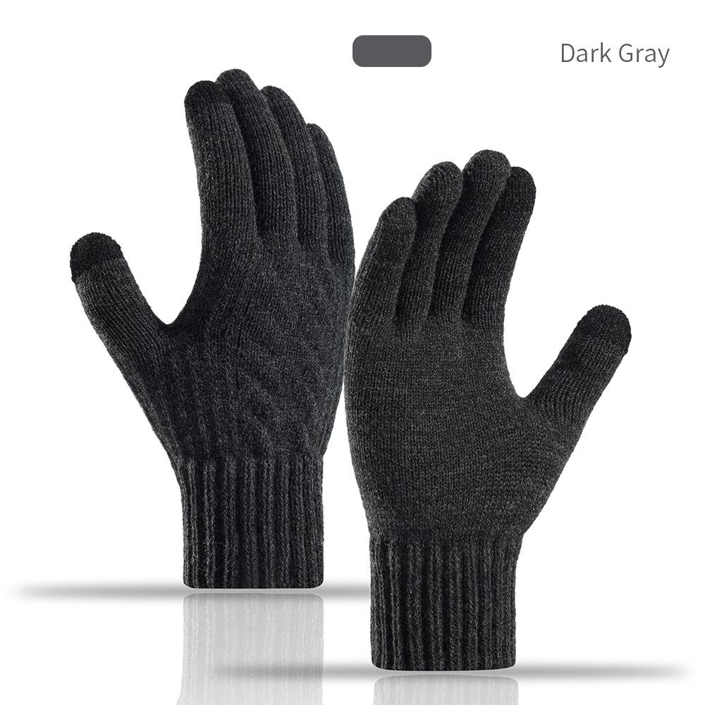 Winter New Outdoor Skiing Gloves with Mobile Phone Touch Screen Operation Men's and Women's Thick Warm Sports Gloves 6