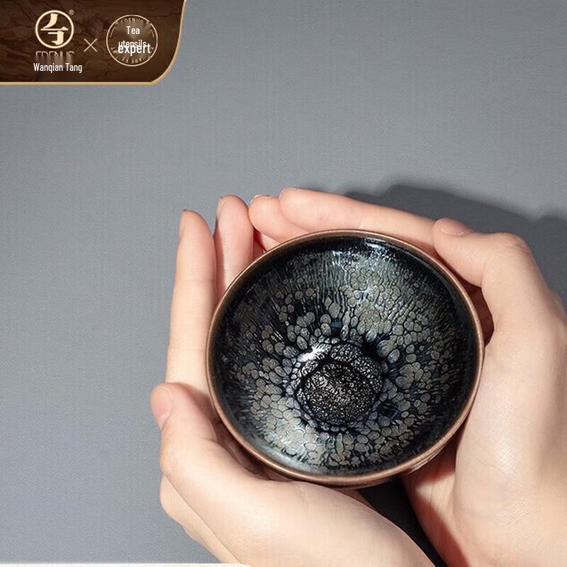 Wanqian Tang Handmade Jian Zhan Oil Spot Tea Cup
