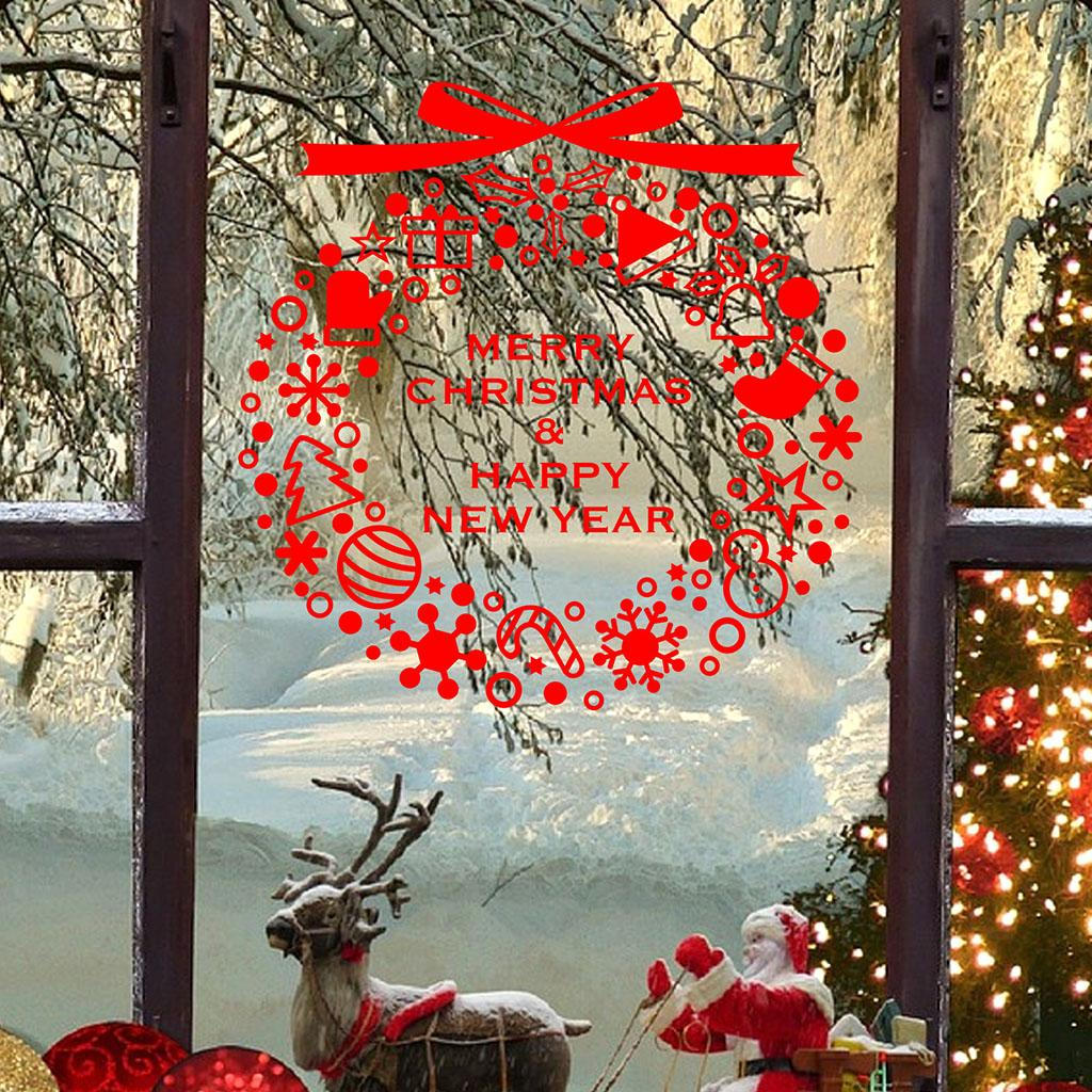 Fensteraufkleber s Weihnachten für Partydekorationen