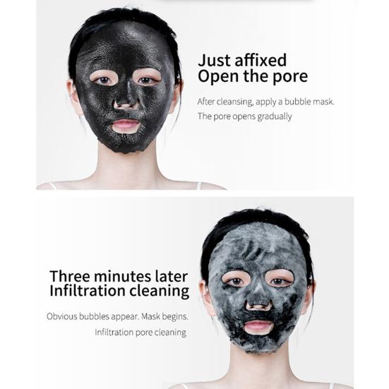 25g Masque Easy-cleaning Moisturizing Portable Anti-aging Bubble Facial Masque