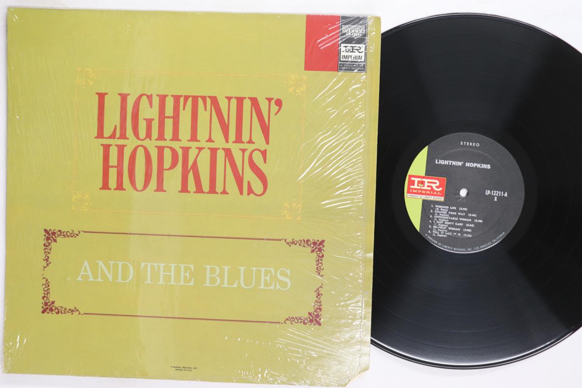 Виниловая пластинка LIGHTNIN HOPKINS And The Blues LP12211 IMPERIAL 1963 US Blues Б/у