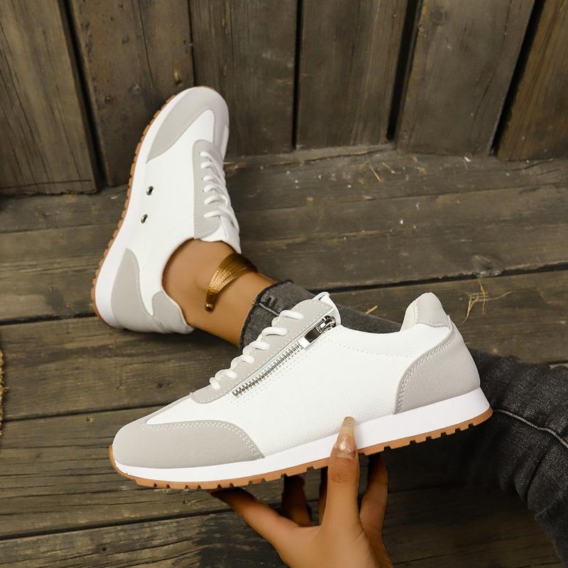 Fashion Spring Women's Comfortable and Versatile Casual Flat Shoes Autumn Fashion Sneakers Lightweight Non Slip Sports Shoes for Women