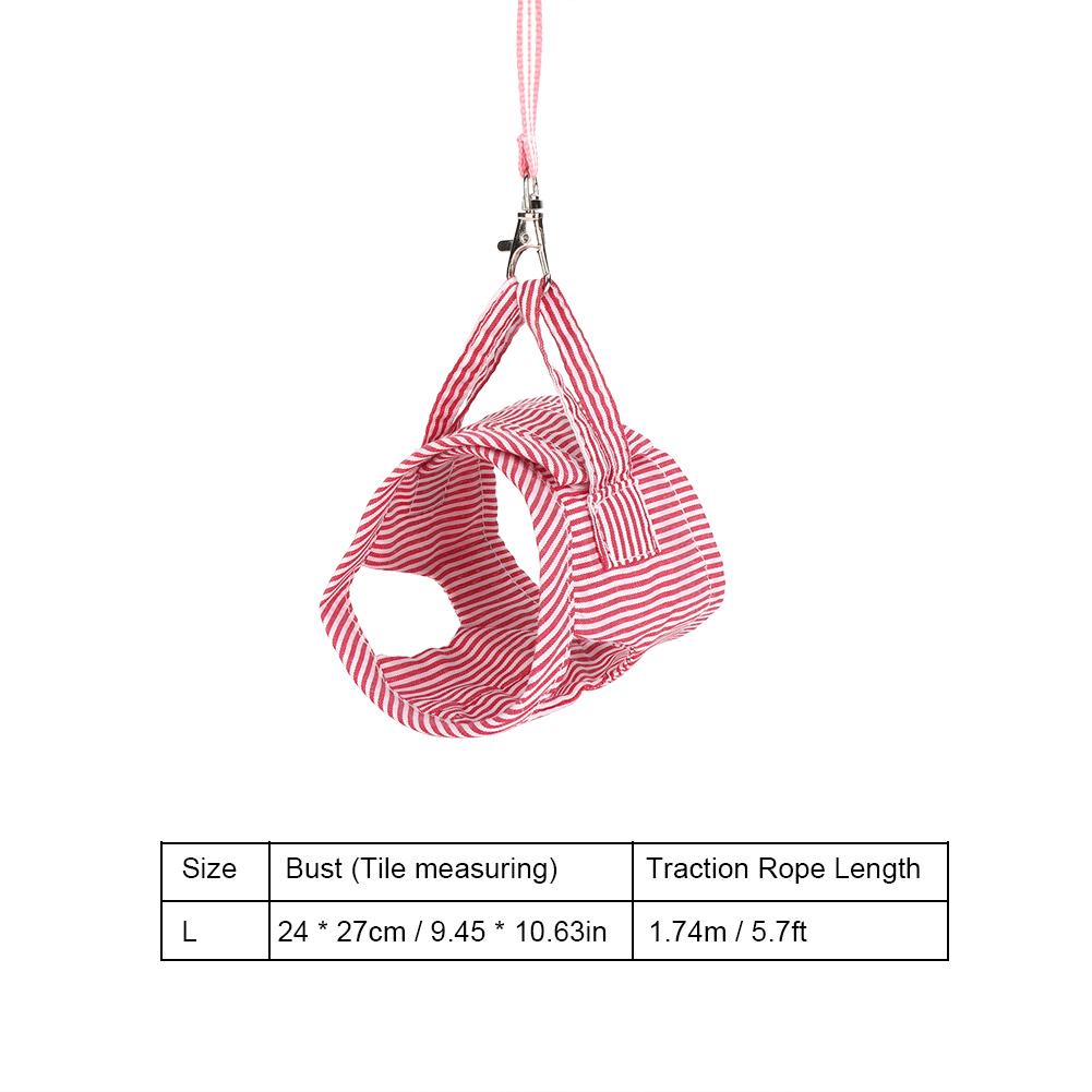 Small Animal Pet Clothes   Guinea   Front Harness Outdoor Pet Vest Harness (S)