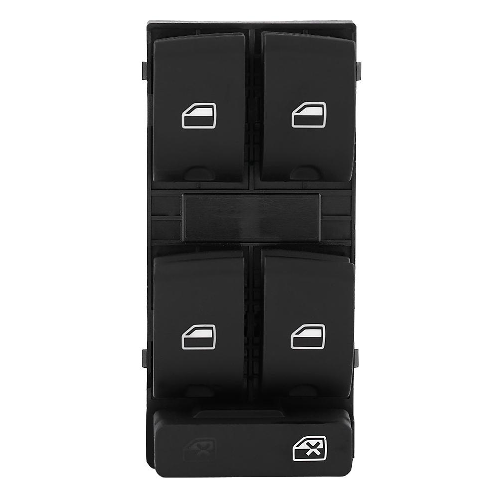 6pcs Car Headlight Mirror Window Master Control Switch Kit for A4 B6 B7 2002‑2008