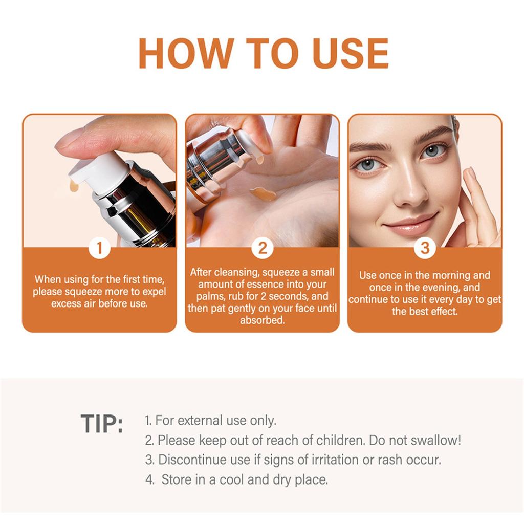 VC Serum 50ml Moisturizing And Brightening Facial Hydrating And Moisturizing Serum