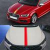 Universal Long Strip Car Hood Roof Tail Stickers Graphics Vinyl Film Trim Decals Set Auto SUV Tuning Accessories Body Decoration