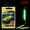 Fluorescent Tackle Clip On Fishing Rod Luminous Fishing Float Lightstick Glow Stick Light Sticks