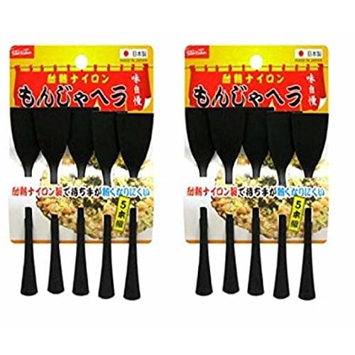 

Tear-Es Heat-Resistant Nylon Monja Spatulas (Pack of 10)