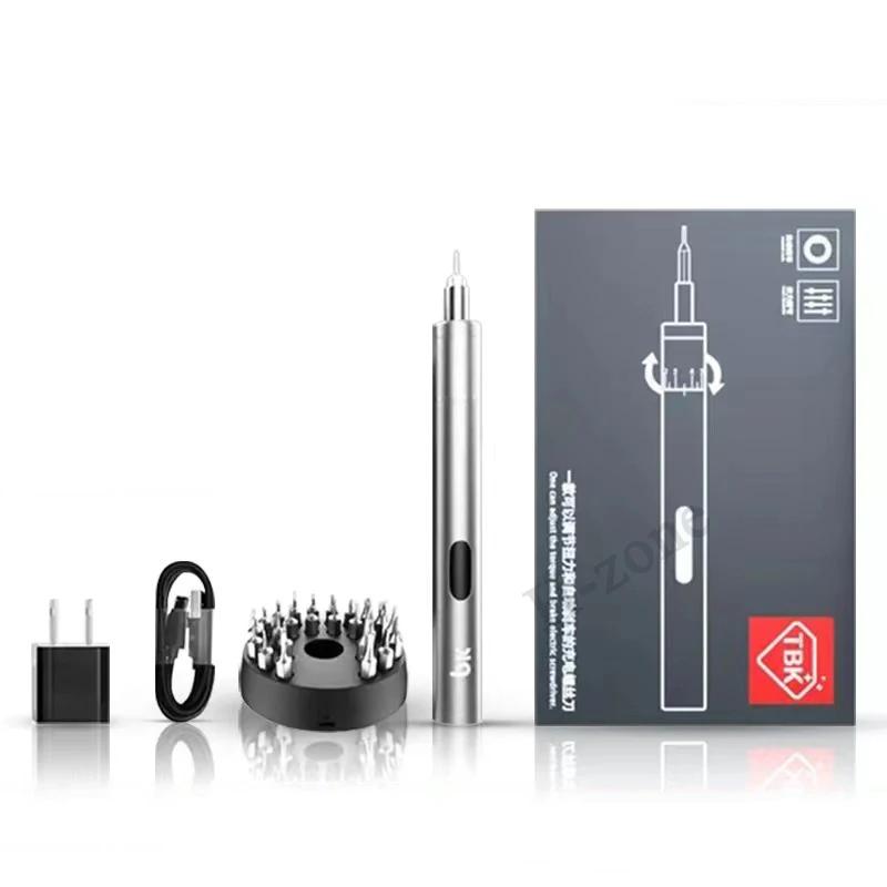 TBK-008 Electric screwdriver Adjustable torsion Dismantling Charging Mobile phone Repair disassembly for iPhone Ipad Samsung TBK-008