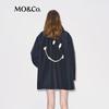 MO&Co. Women's Solid Hooded Loose Fit Jacket