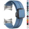 Quick Fit Magnetic Silicone Strap For Samsung Galaxy Watch 6 Classic 47mm 43mm 6/5/4 40mm 44mm 5 Pro 45mm 4 Classic 46mm 42mm