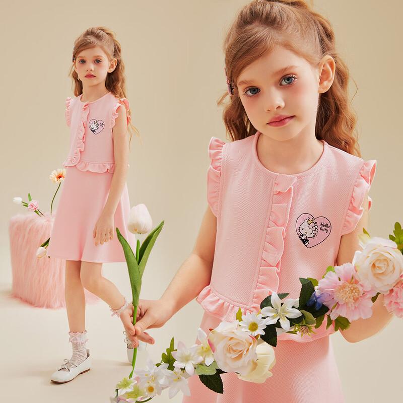 Hello Kitty Girls  Ruffle Summer Dress 140