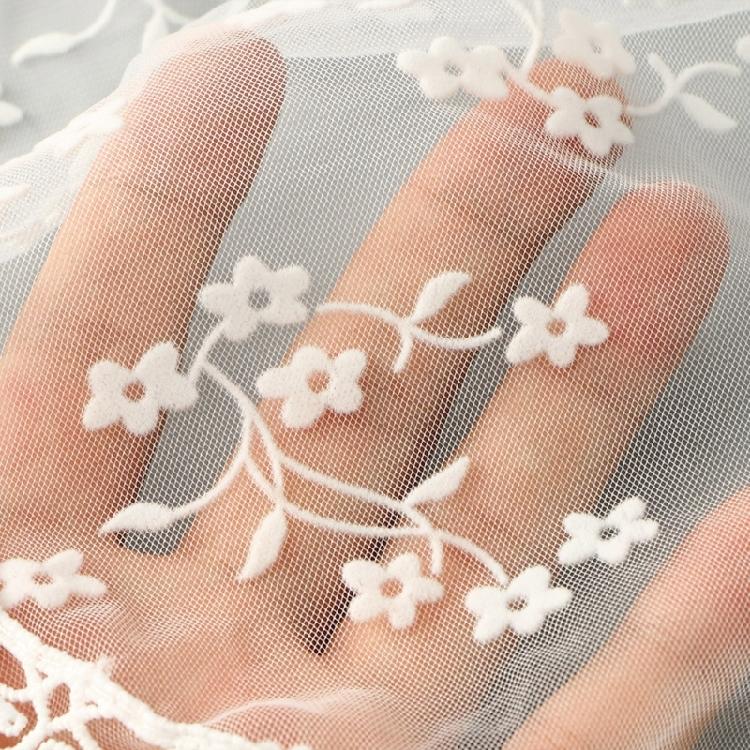 Comfortable Lace Trimmed Kerchief  Stylish Polyester Bandana For Women Daily Use