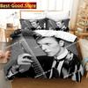 David Bovie Bedding Set Printed Bed Set With Pillowcase Bed Duvet Cover Soft Single Double Queen Super King Size Bed Linen
