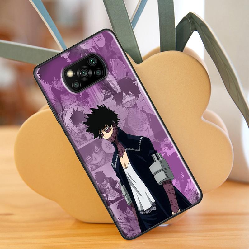 My Hero Academia Dabi BNHA Anime For POCO X3 Pro X3 GT F3 M3 M4 Pro Case For Xiaomi Mi 11 Lite Mi 11T Pro 10T Back Cover
