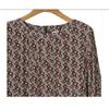 Tooxika Autumn New Women's Clothing Large Size Floral Dress Women's Long Sleeve Loose Bottoming Skirt