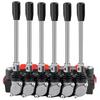 Hydraulic Directional Control Valve, 6 Spool Hydraulic Spool Valve, 11 GPM Hydraulic Loader Valve, 3600 PSI Directional Control Valve, Hydraulic