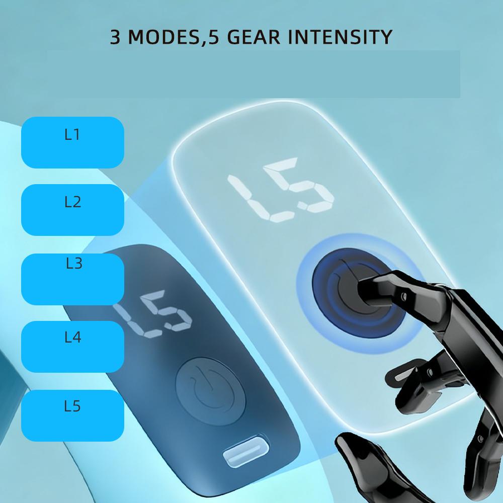 Electric Full-Body Fascia Ring Massager With Belt Multifunctional Exercise Vibration Fitness Massager  Deep Tissue Massage