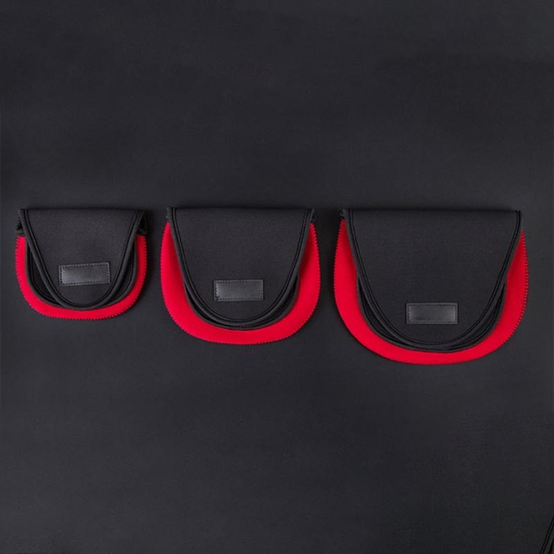 Spinning Reel Cases Protective Sleeves 5 Sizes Baitcasting Fishing Reel Pouch