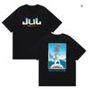 Fashion Rapper Jul Mens Tshirt Orange Velodrome Album 2026 Graphic T Shirt Men Women ONeck Cotton Short Sleeve Top Streetwear