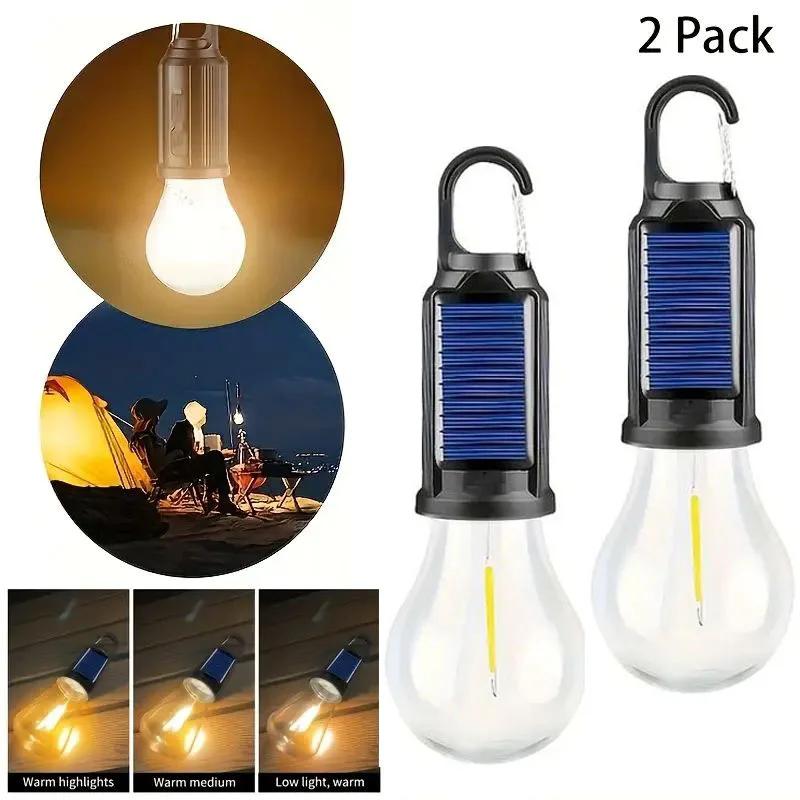 Solar Charging Decorative Light USB Charging Camping Portable Light Home Hanging Hands-free Suitable for Emergency Lighting