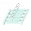 10 Pack Pants Hangers with Adjustable Non-Slip Clips Anti-Rust Hanging Hook for Trouser,Skirts,Jeans,Clothes Hangers