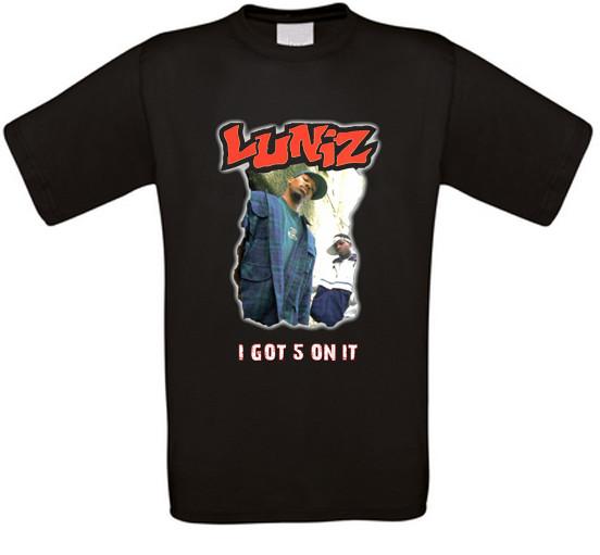 Luniz I Got 5 On It Rap Hip Hop T-Shirt All Sizes XXL