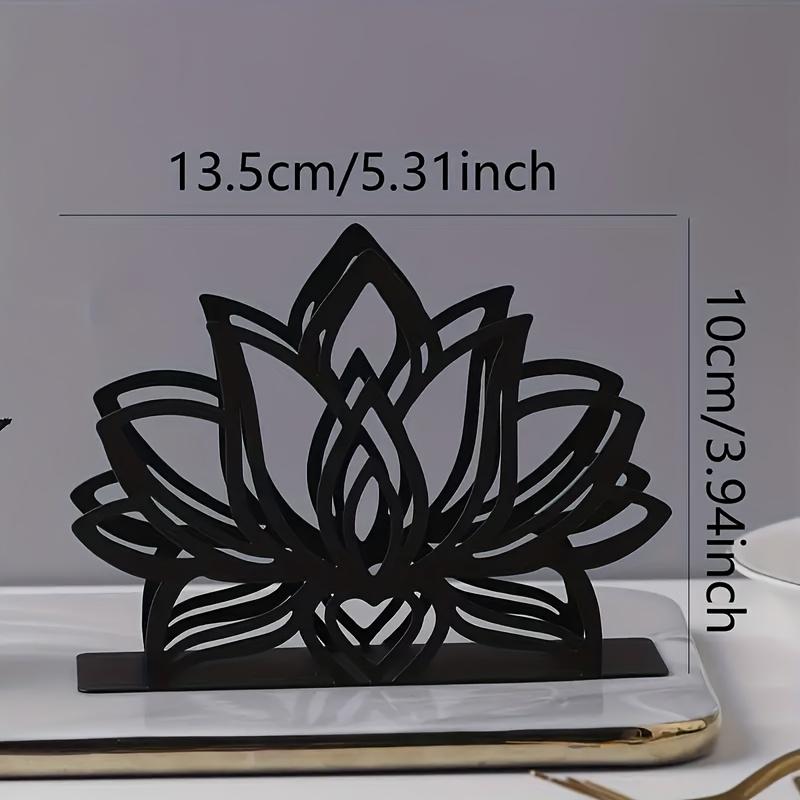 Tissue dispenser,tissue holder, metal napkin storage rack for kitchen countertops, tabletop paper napkin holder for home kitchen