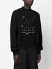 Men's Embroidered Letter Long Sleeve Sweatshirt