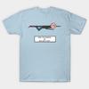 Men Black Print T-shirt Karl Pilkington - Bullshit Man No-Cut Transfer Paper Print Cotton Tshirt