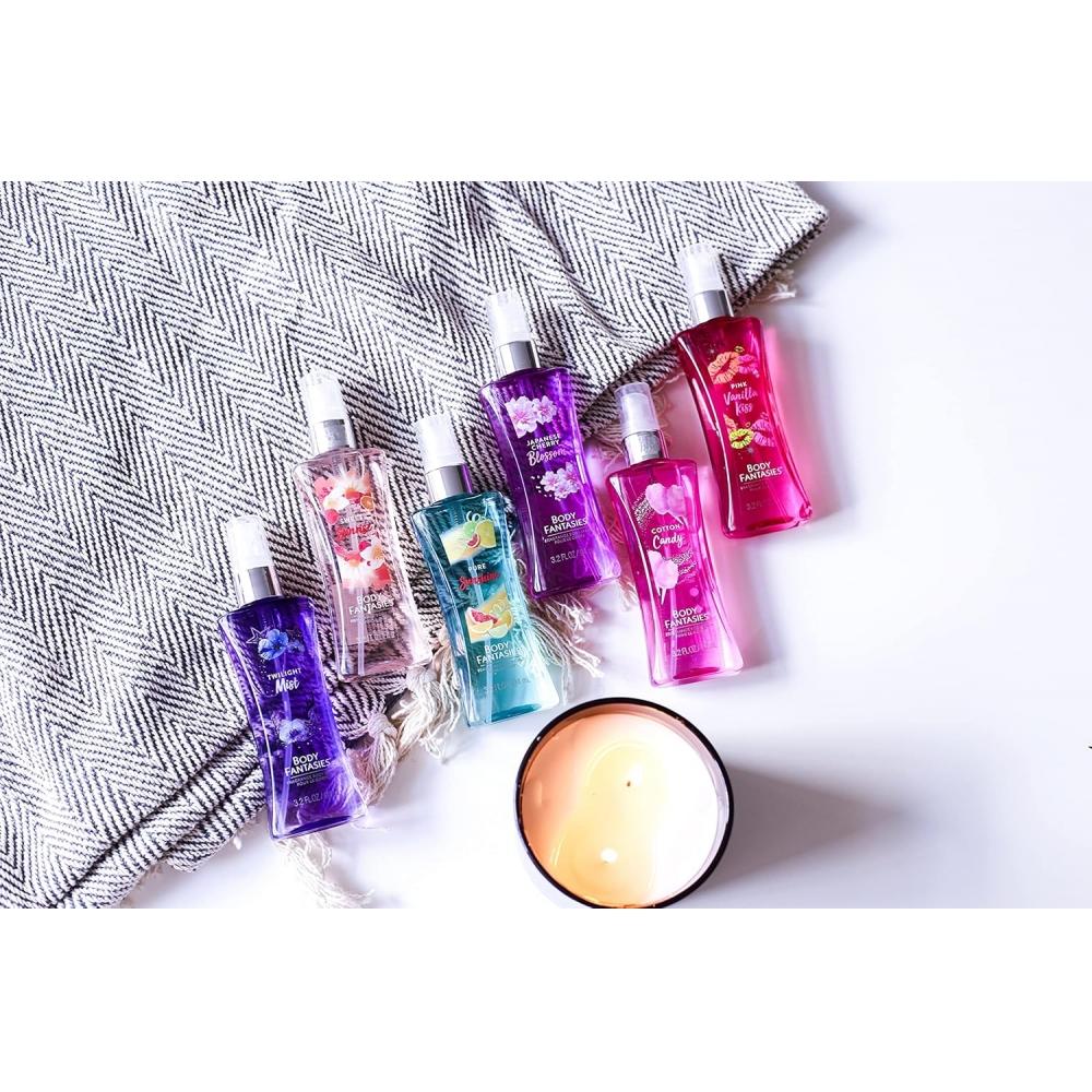 Body Fantasies Signature Pink Sweet Pea Fantasy By Parfums De Coeur Body Spray 8 Oz