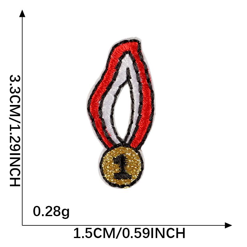 Cartoon Animal & Fruit Embroidered Patch for DIY Accessories and Handbooks