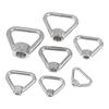 M8 M10 M12 M14 M16 M20 M24 304 Stainless Steel Triangle Lifting Eye Nut Trapezoid Thread Rings Fit For Handle Bolts