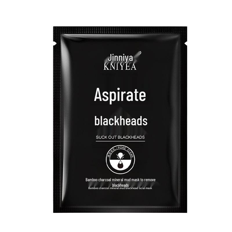 Jinniya Blackhead Removal & Cleansing Peel-Off Nose Strips Anti-Acne Mud Mask