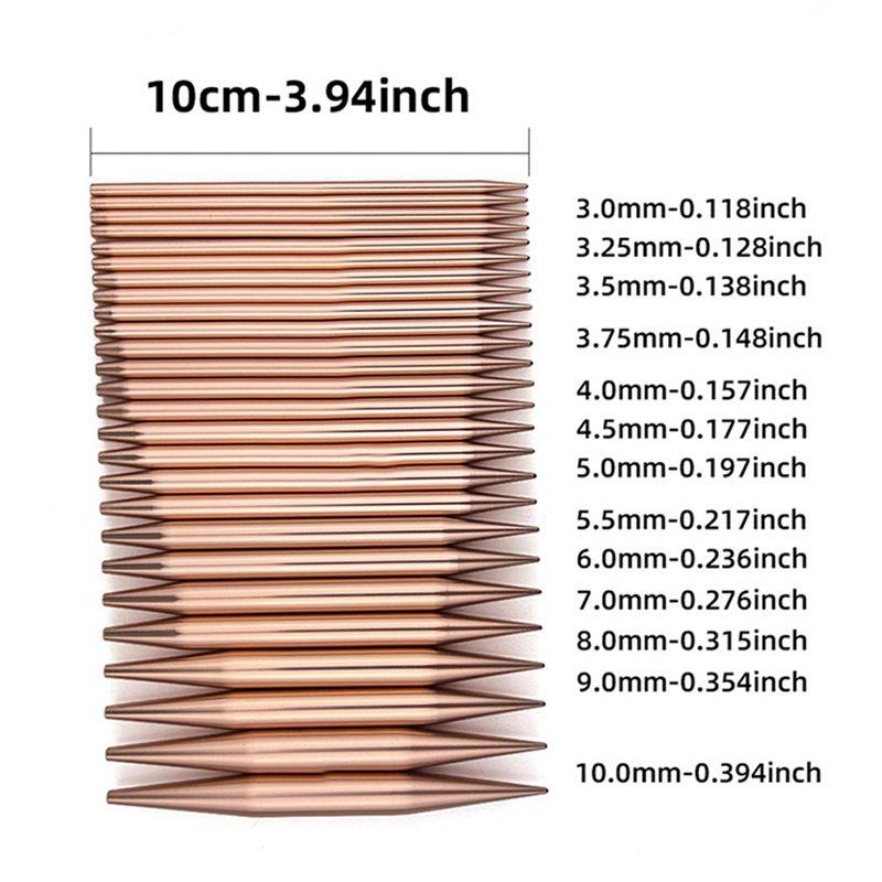 2025 Trend 26 Pairs Of Interchangeable Circular Knitting Needles Set, Circular Knitting Needles, Knitting Needles,3Mm-10Mm