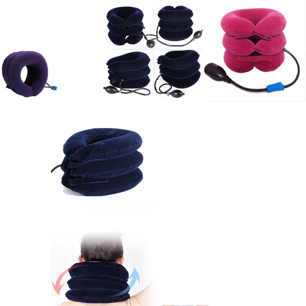 Premium Quality Air Inflatable Pillow For Cervical Neck Support And Headache Relief