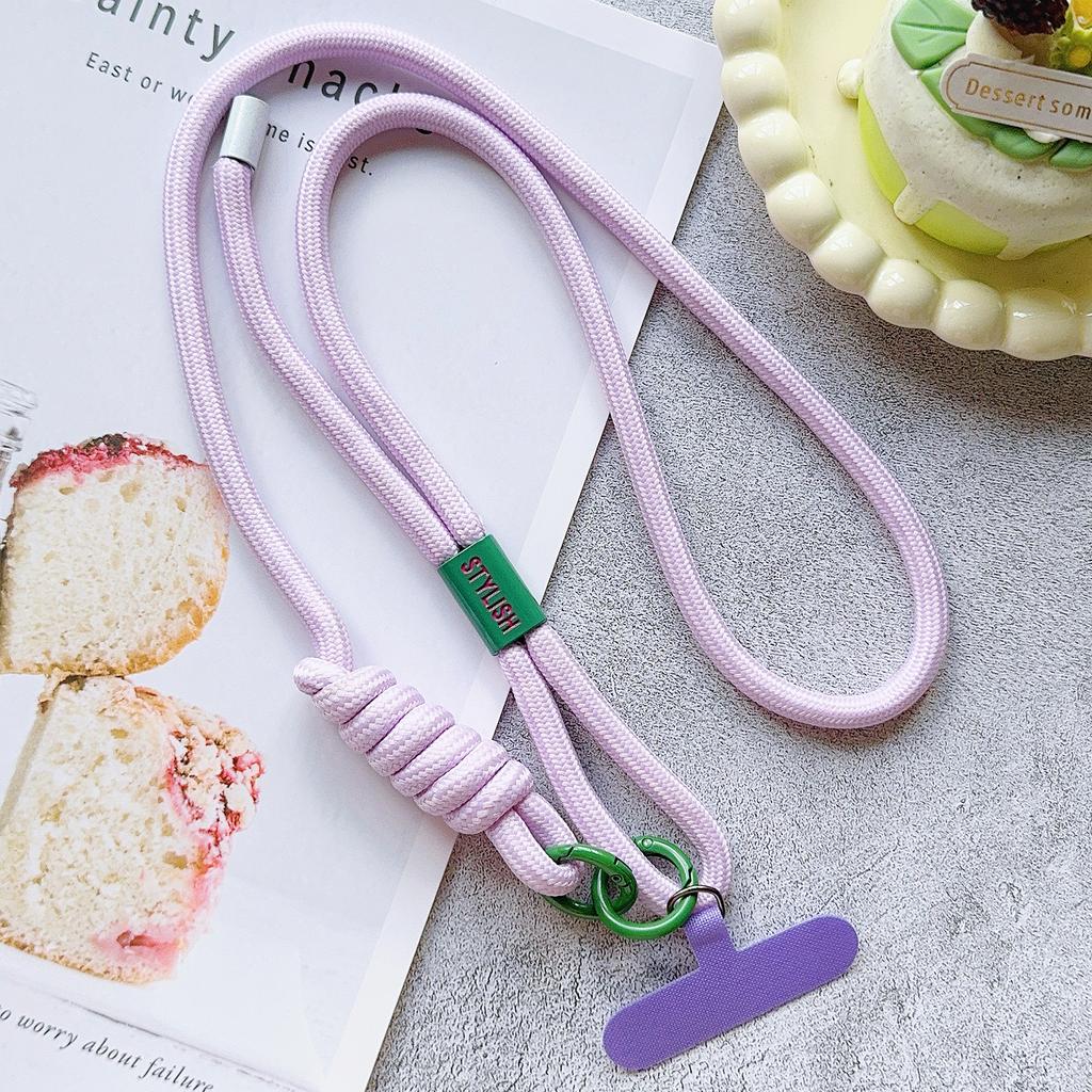 Simple Adjustable Mobile Phone Universal Lanyard Crossbody Rope Mobile Phone Long Lanyard Shoulder Strap Rope Lanyard Neck Rope