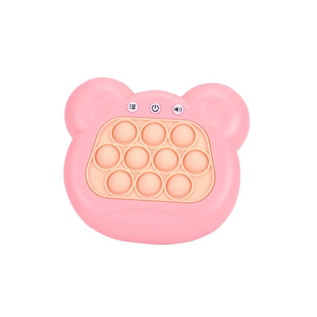 Press Bubble Toy Sensory Toy for Basket Filler Car Airplane Toy Holiday Gift Pink