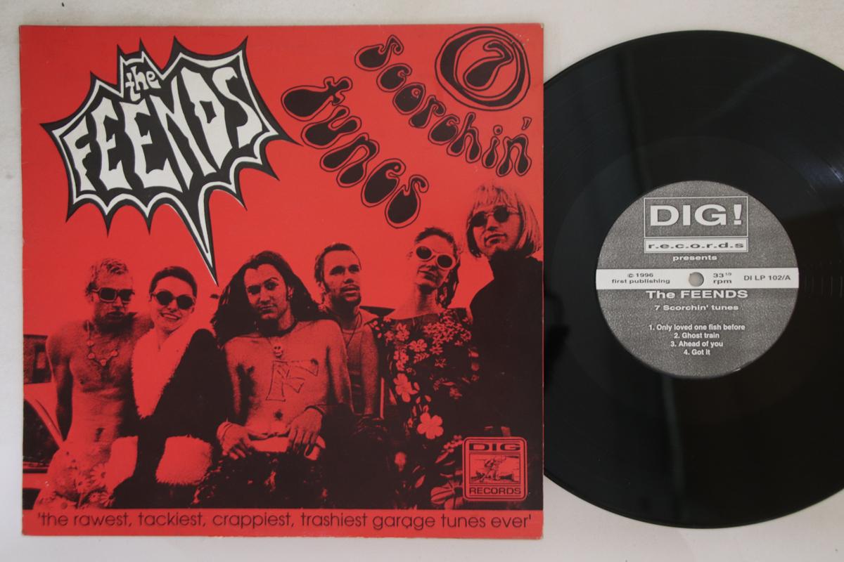 

10inch Record FEENDS - 7 Scorchin Tunes DILP102 DIG! 1996 France Rock Used